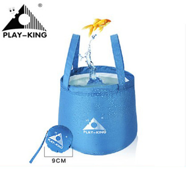 2018 brand fashion luxury designer bag Fishing tackle box fashing Washbasin Bucket bag Waterproof Mini outdoor foldable backpack PEVA Bag