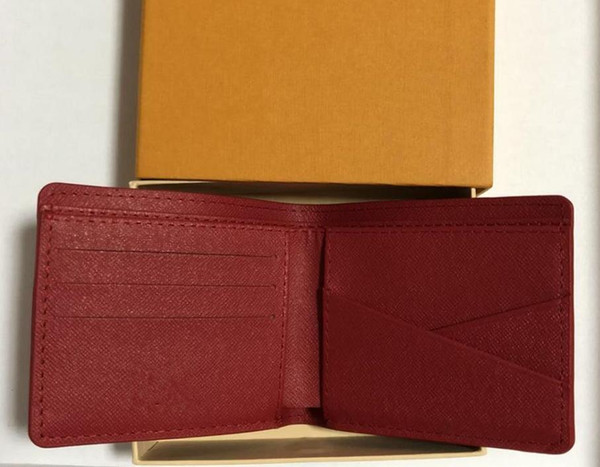 2018 wallets purse Men Wallet New Brand Leather Wallet,Fashion Men Purse Arteira Masculina Short Coin Pocket Men Purse with box