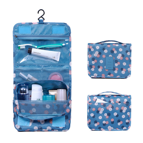 Korean hanging wash bag new foldable travel storage cosmetic bags