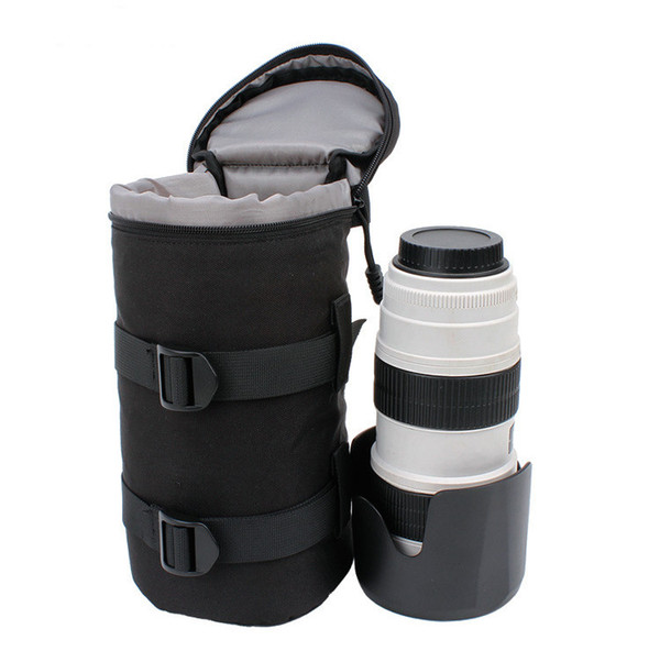 High Quality Large DSLR Telephoto Lenses Camera Travel Kits Carrying Storage Bag Outdoor Pouch Pocket