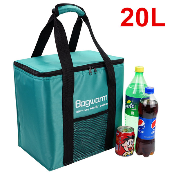 20L Cooler Bag Insulation package thermo ThermaBag refrigerator Car ice pack picnic Large cooler bags