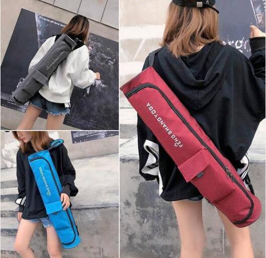 2019 Hot sales Wholesales Fashion Women Men Portable Yoga Mat Bag Carrier Casual Shoulder Zipper Sport Bag