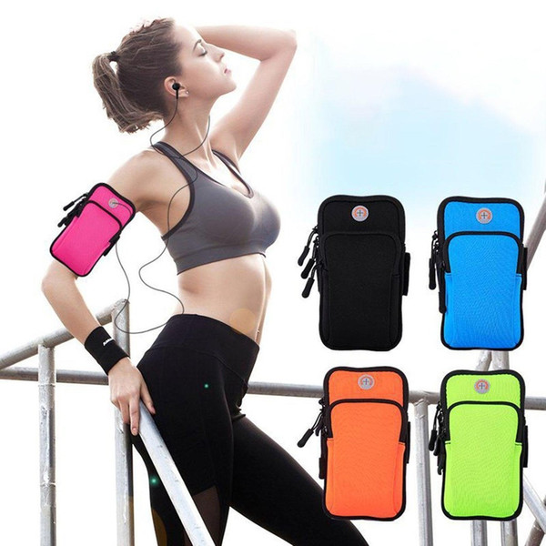 Portable Outdoor Sports Wrist Arm Band Bag Pouch Mobile Cell Phone Holder Wallet