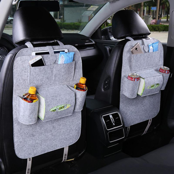 Hot Sale Auto Car Organizer Back Seat Storage Bag Car Seat Cover Organizer Holder Bottle Box Magazine Cup Phone Bag Backseat Organizer