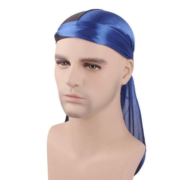 Latest new products silky durag high quality yiwu factory directly sale wholesale custom durag pirate hat