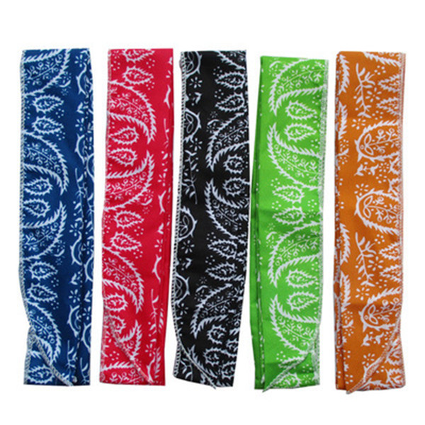 Trend Printing Ice Towel Woman Fashion Cool Scarf Outdoor Travel Female Designer Bandanna 5 Colors ZZA1066