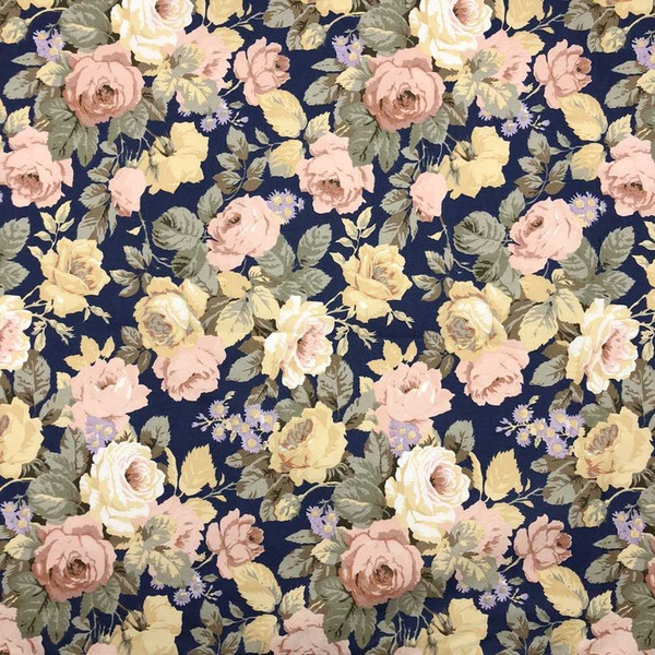Classic women rose flowers printed / bandanas headbands Furoshiki scarf handkerchiefs Placemat So Many Uses / Size 48cm(+-1cm)