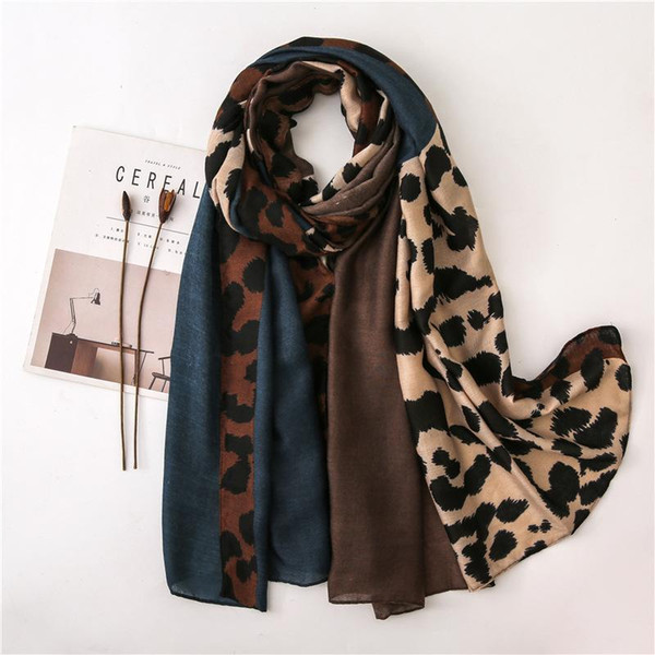 Women Scarf Foulard Femme Large Square Hijab Silk Shawl Wrap Foulard Print Square Scarf Brand Design Hand Kerchief 180x90cm