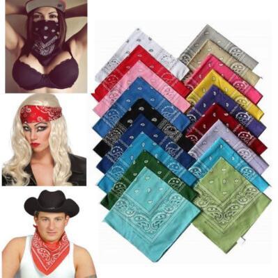 Novelty Paisley Design Bandana Polyester Cotton Magic Anti-UV Headband Hip Hop Multifunctional Wristband Headscarf CCA6636 10000pcs