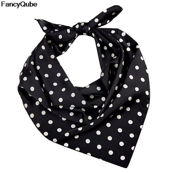 70cm*70 Cm 2019 New Spring Scarves Multifunction Decorative Small Square Lady Summer Elegant Headscarves