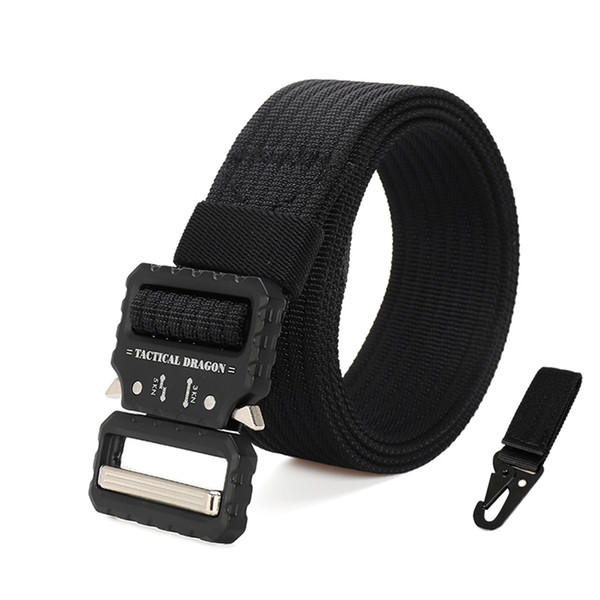 3.8cm Men's Army Fan Cobra Belt Tactical Weave Sports Multifunctional Nylon Belt Youth Outdoor Training Belt