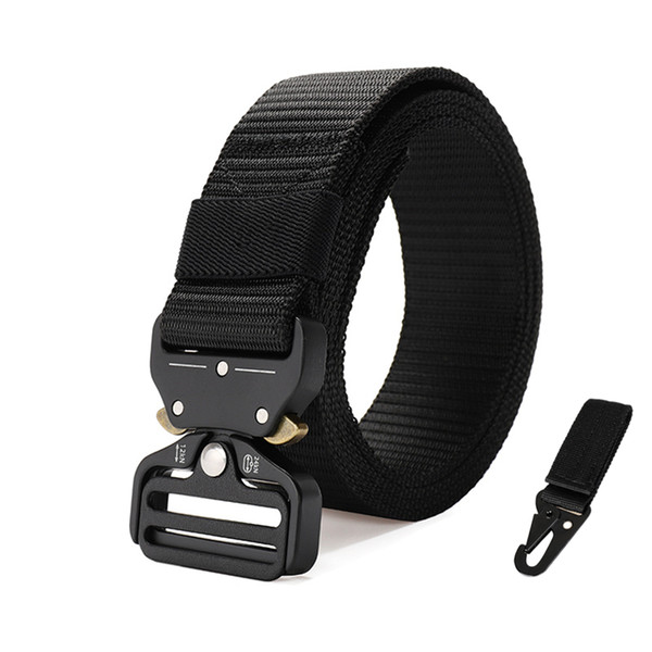 3.8cm Tactical Cobra 07 Outdoor Multifunctional Belt Tank Pattern Tactical Nylon Belt Mountaineering Quick Release Buckle