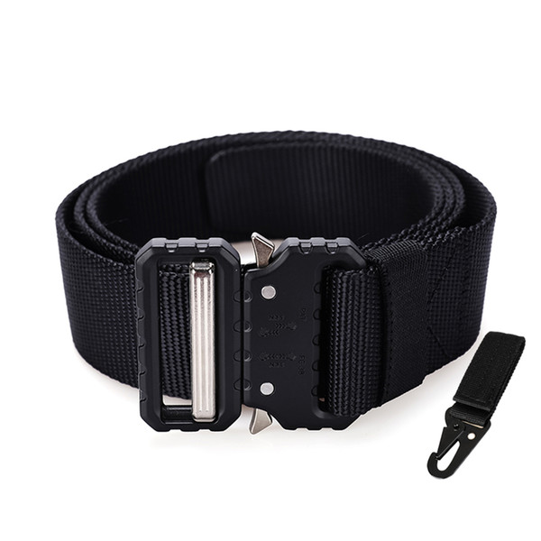 3.8cm Army fans upgrade Cobra tactical belt men's new alloy buckle nylon belt multifunctional outdoor belt