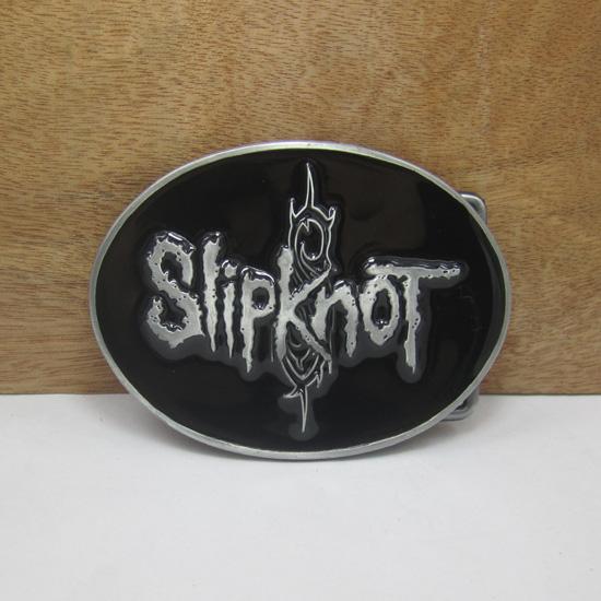 BuckleHome fashion slipknot belt buckle music belt buckle 3 colors available FP-01978 free shipping