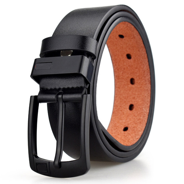 New Arrival designer Pin Buckle PU leather belts for men Luxury Brand pu leather Mens Belt male ceinture