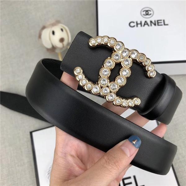 The latest male and female letters smooth buckle belt bandwidth 3.4cm belt fine workmanship comfortable wear free freight