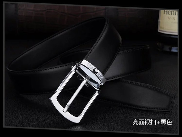 2018 Belt high quality men's genuine leather belt designer MB buckle belts men luxury belts for men women fashion pin buckle