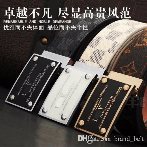 NEW MEN'S Famous Brand Skin Waist For Men Casual Feragamo PIN buckle Cow Skin Waist Business type leisure leather Are men and women