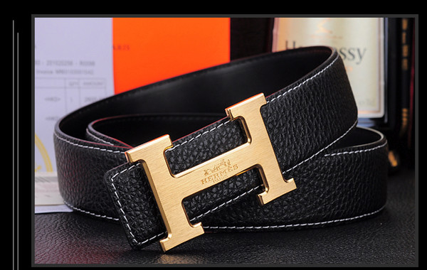 Top qualtiy designer belts men luxury belts for men smooth gold silver buckle belt high qualtiy 100% Genuine Leather belts men TR220