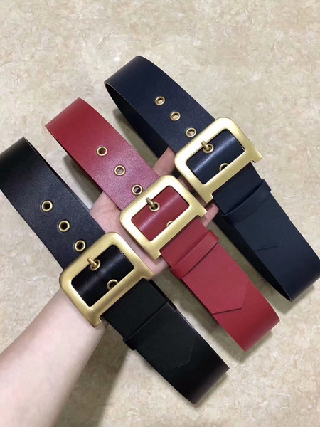 2019 hot Brand Belt buckle middle jewel Genuine Leather Gold and black buckle Usa West Cowboy Cow Head Man Luxury Belts New Fashion Grea