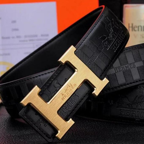 2018 Belts Men women with brand Box Classic retro Paris Luxury Belts Leather Large size BIG buckle Business Trouser Strap Hombre