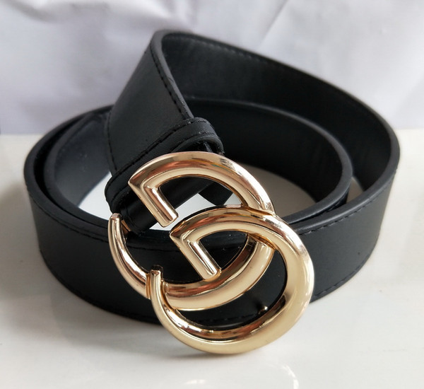 new wholesale Gold buckle belts luxury belts for men big buckle belt top fashion mens leather belts