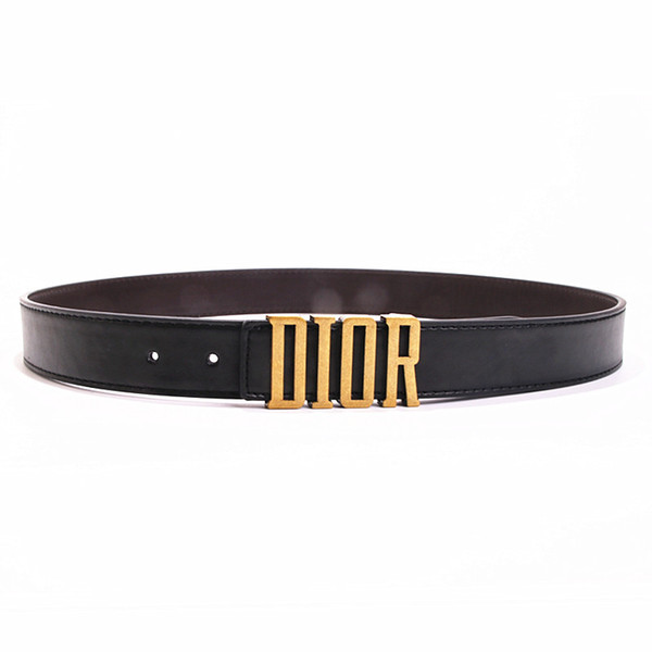 Hot selling Big large buckle genuine leather belt designer belts men women high quality new mens belts luxury belt as gift