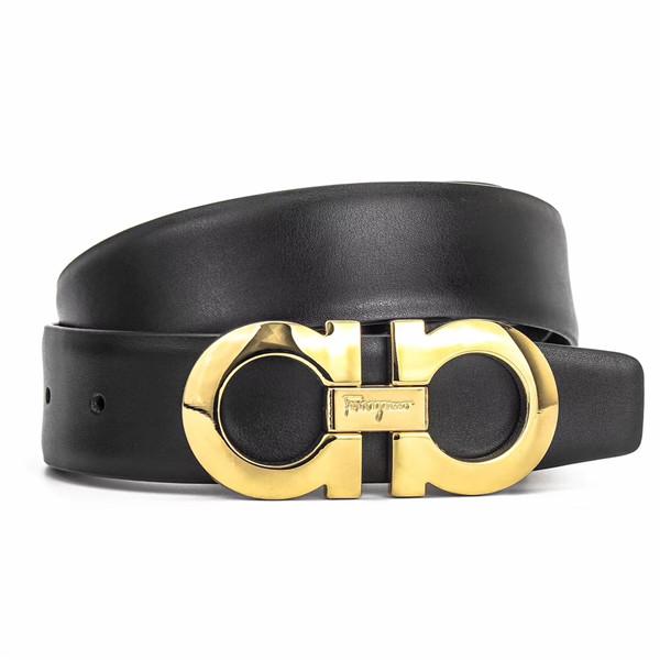 High quality man leather belt classic luxury belt 8 - word buckle design style casual business matching free shipping