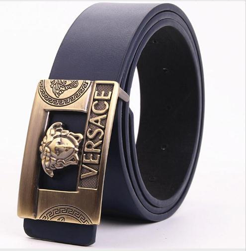 2019 Gold Buckle Genuine Leather Belt with Box Designer Belts Men Women High Quality New Mens Belts Luxury Belt Free Shipping