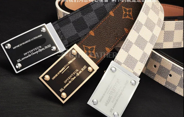 2019 hot sale Famous Brand Luxury High Quality Designer Belts Fashion pattern buckle belt mens womens belt ceinture XXL 125cm with box