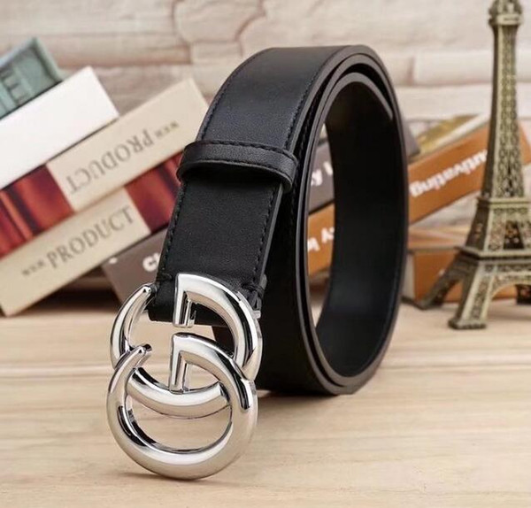 2018 new Belt Women and Men New genuine leather promotional luxury famous brand designer fashion.