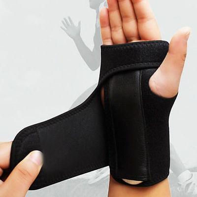 Wholesale- Fashion 1 pcs Wrist Support Hand Brace Band Carpal Gloves Tunnel Splint Arthritis Sprains Useful Mittens