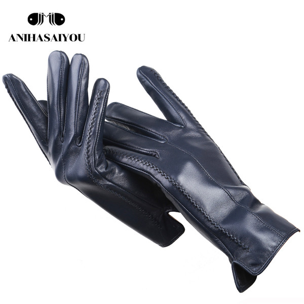 2019 fashion new women's gloves,sheepskin women's winter gloves,multiple colors leather gloves High grade gloves-2226C