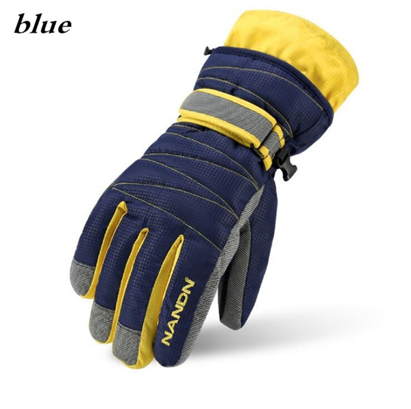 Fashion brand NANDN neutral adult kids winter ski gloves waterproof windproof non-slip plus velvet thick warm gloves