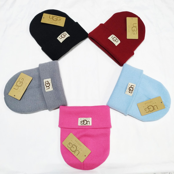 Women Wool Winter Hat Knitted Wool Warm Caps Knitted Beanies s