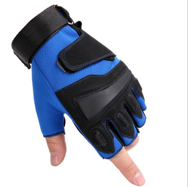 Fashion fitness riding outdoor gloves Half Finger breathable anti-skid weightlifting guard dumbbell equipment training male and female glove