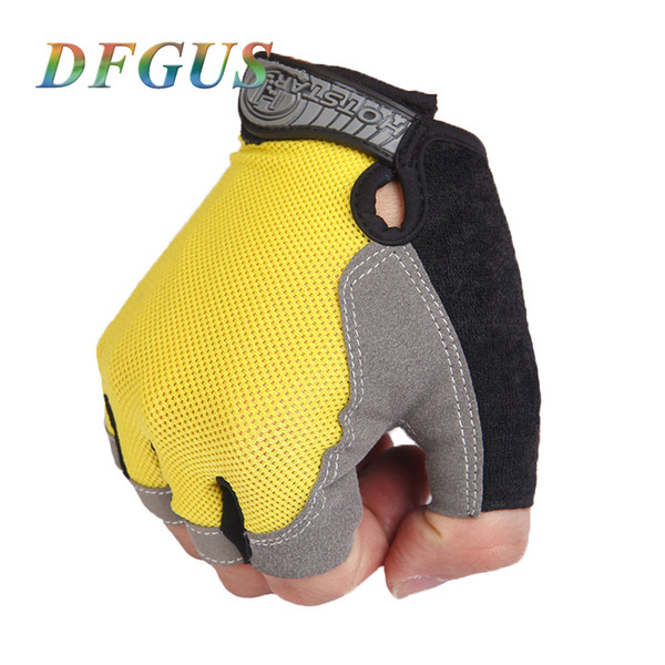 2016 Gym Gloves Sports Fitness Half Finger Weightlifting Gloves Exercise Training Multifunction for Men & Women Free Shipping