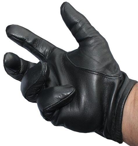 HOT New Men's Police tactical leather gloves black Tops size M/L/XL Best Price K144