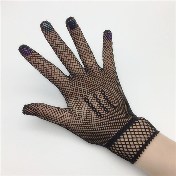 Women High Elastic Force Thin Mesh Bridal Glove Evening Show Dancing Photography Outdoor Decorate Gloves For Summer 3yf ff