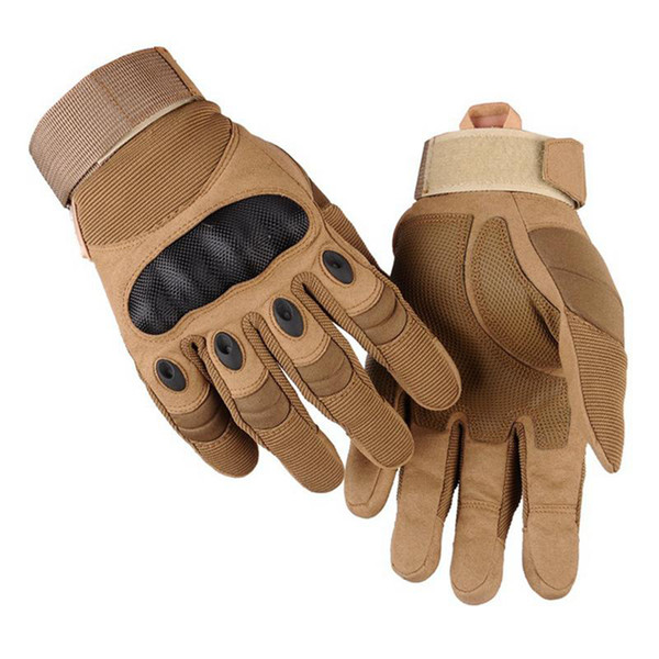 Outdoor Cycling Gloves Tactics Full Finger Mittens Motion Protection Glove Keep Warm Non-slip wear-resistant army fan gloves ZZA175