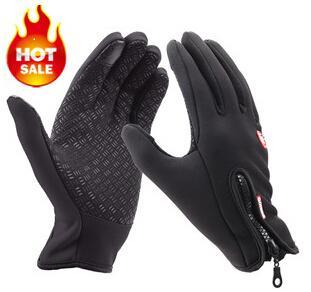 Hot Sale Windproof Outdoor Sports Gloves, bicycle gloves, warm velvet warm touch capacitive screen phone tactical gloves