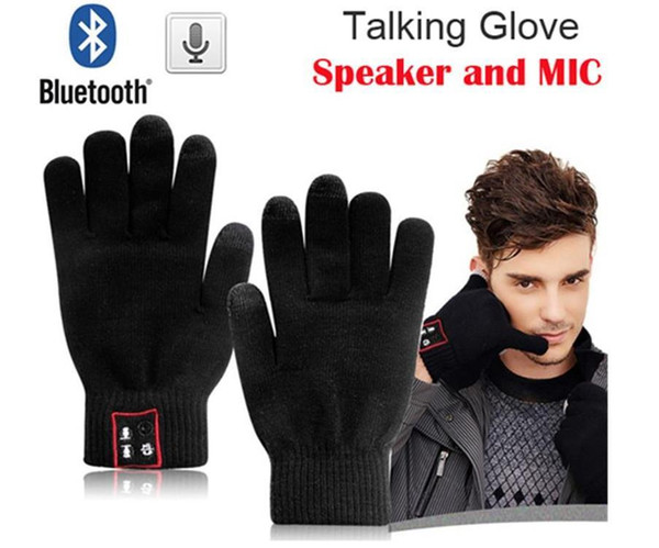 Hi-Call Bluetooth Gloves Speaker Magic Talking Gloves Full Touch Glove For Moblie Phones Cell Phones Hands-Free Touch Function