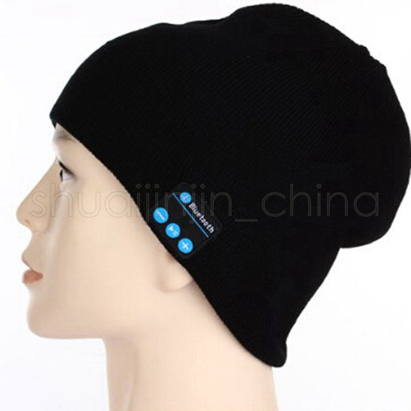 Bluetooth Music Knitted Hat Soft Warm Wireless Speaker Receiver Outdoor Sports Smart Cap Headset Beanies Hat TTA1389-14