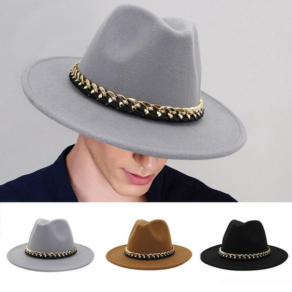 Men & Women Vintage Wide Hat with Belt Buckle Adjustable Outbacks Hats 2019 High Quality Support Wholesale Dropshipping Selling