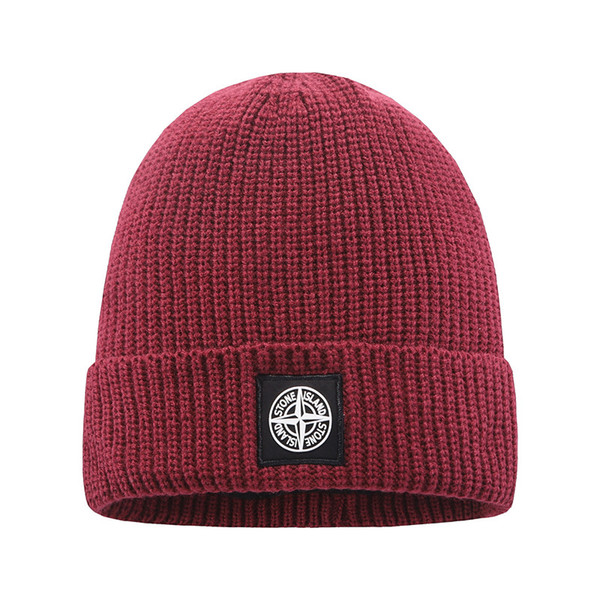 2019 New Fashion Mens Womens Beanie Winter Hat Warm Bonnet Knitted Thicken Warm Luxury Beanie Cap Hat