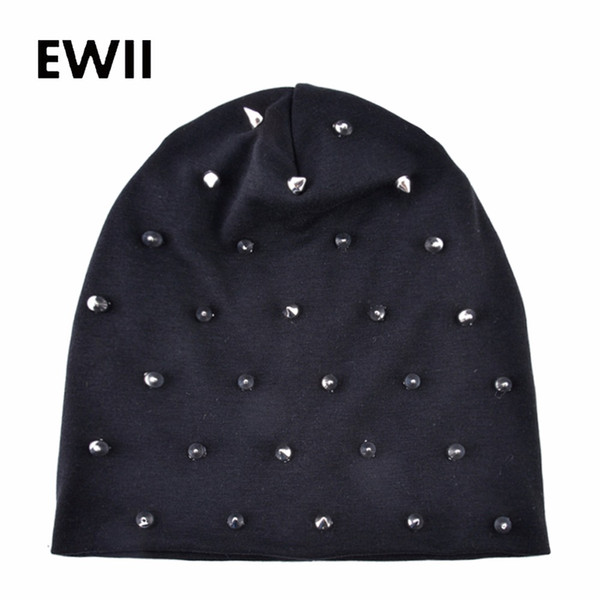 2018 New beanie hat for women autumn knitted hats skullies beanies women slouchy caps ladies casual cap casquette femme