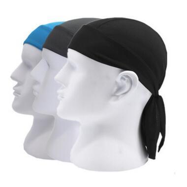 Women Men Sports Cap Quick Dry Pure Cycling Cap Head Scarf Summer Running Riding Headscarf Pirate Hat Outdoor Sports Hat Cycling Headwear