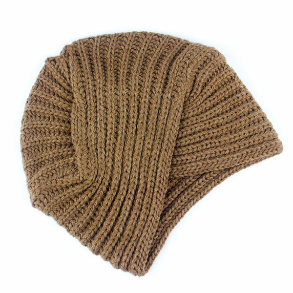 Fashion Women Men Solid Color Woolen India Cap Outdoor Cool Protection Handmade Beanies New Winter Style 6 8yd ff