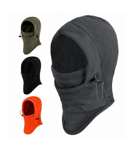 High quality Unisex Outdoor Sports Caps CS Warm Windproof Hats Masks Scarf Skiing Face Protection Thicken Ski Cycling Caps 6 Colors