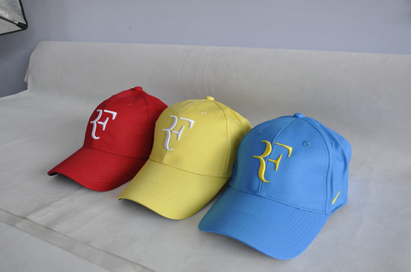 tennis hat men 2018 Roger Federer RF Hybrid Baseball Caps Tennis Racket Hat Snapback Cap Tennis Cap